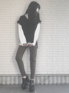 Maiさん（レディース・155cm）の秋コーディネート