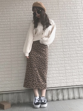 「アイテム（ピアス（両耳用））」を使った、Maiさん（レディース・155cm・20代）の冬コーディネート