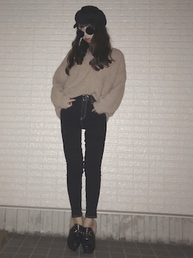 Maiさん(レディース・155cm)の冬コーディネート