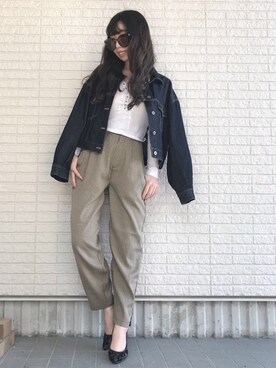 Maiさん（レディース・155cm）の春コーディネート