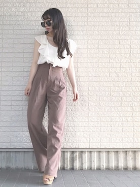 Maiさん（レディース・155cm）の春コーディネート