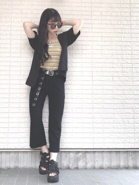 Maiさん（レディース・155cm）の夏コーディネート