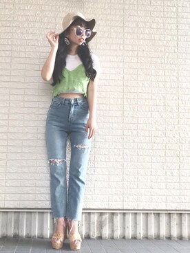 Maiさん（レディース・155cm）の夏コーディネート