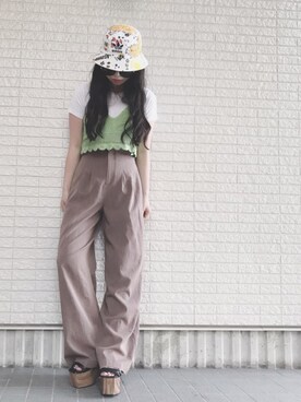 Maiさん（レディース・155cm）の夏コーディネート