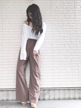 Maiさん（レディース・155cm）の秋コーディネート