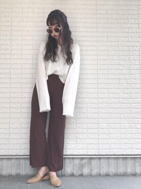 Maiさん（レディース・155cm）の秋コーディネート