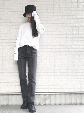 Maiさん（レディース・155cm）の秋コーディネート