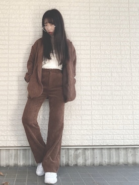 Maiさん（レディース・155cm）の秋コーディネート