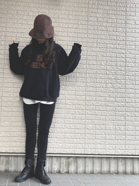 Maiさん（レディース・155cm）の冬コーディネート