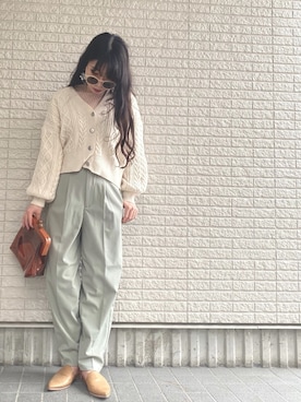 Maiさん（レディース・157cm）の春コーディネート