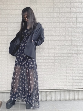 Maiさん(レディース・157cm)の春コーディネート