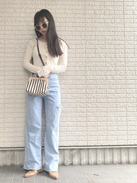 Maiさん（レディース・157cm）の春コーディネート