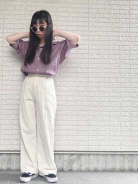 Maiさん（レディース・157cm）の夏コーディネート