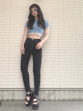 Maiさん（レディース・157cm）の夏コーディネート