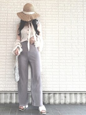 Maiさん(レディース・157cm)の夏コーディネート