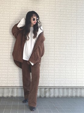 Maiさん（レディース・157cm）の秋コーディネート