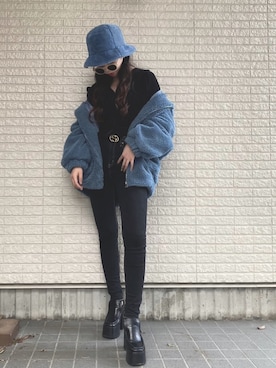 Maiさん（レディース・157cm）の秋コーディネート