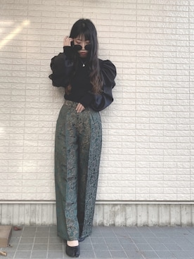 「ダイナー女子」｜Maiさん（レディース・157cm）の冬コーディネート