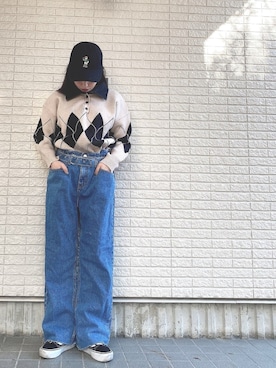 Maiさん（レディース・157cm）の冬コーディネート