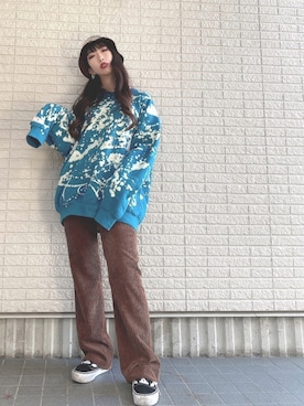 Maiさん（レディース・157cm）の冬コーディネート