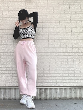 「STYLENANDA（スタイルナンダ）のアイテム（カーディガン/ボレロ）」を使った、Maiさん（レディース・157cm）の春コーディネート