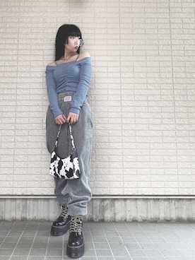 「SpRay（スプレイ）のアイテム（アクセサリー）」を使った、Maiさん（レディース・157cm）の春コーディネート