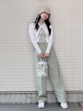 スニーカーを使った 韓国ファッション のレディース人気ファッションコーディネート Wear