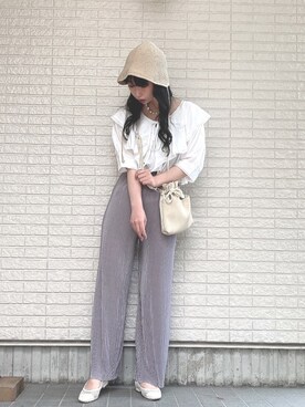 Maiさん（レディース・157cm）の春コーディネート