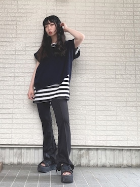 Maiさん(レディース・157cm)の夏コーディネート