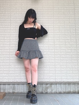 「ダイナー女子」｜Maiさん（レディース・157cm）の夏コーディネート