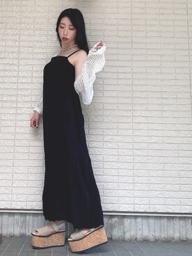 Maiさん（レディース・157cm）の夏コーディネート