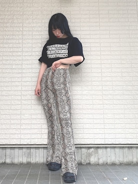 「ダイナー女子」｜Maiさん（レディース・157cm）の夏コーディネート