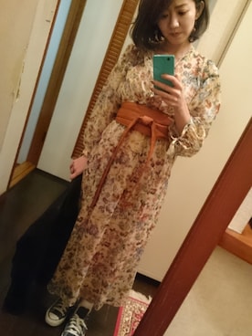 「SNIDEL（スナイデル）のアイテム（ライダースジャケット）」を使った、みかすけさん（レディース・147cm）の春コーディネート