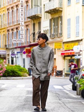 Dr.Pesanさん（メンズ・174cm）の夏コーディネート