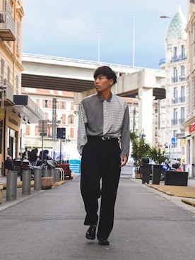 Dr.Pesanさん（メンズ・174cm）の夏コーディネート