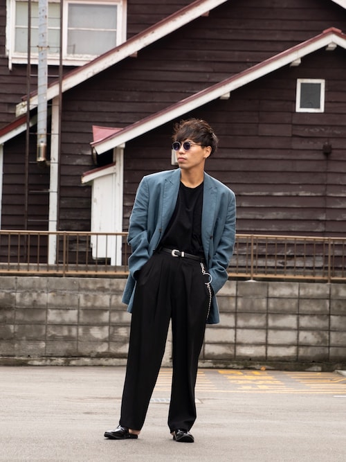 Dr Pesan Komono のサングラスを使ったコーディネート Wear