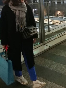 「LECIELBLEU」｜「アイテム（ジャケット/アウター）」を使った、Natsukiさん（レディース・155cm）の冬コーディネート