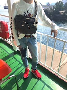 としさん（メンズ・165cm）の春コーディネート