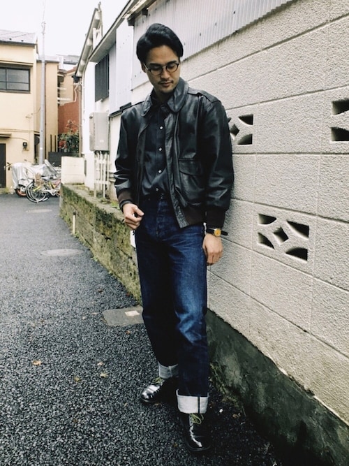 腕時計 イエロー系 を使った ベレー帽 のメンズ人気ファッションコーディネート Radiopio12