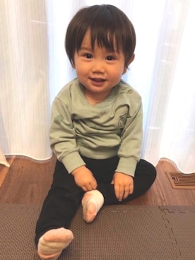 リー♡さん（キッズ・80cm）の春コーディネート