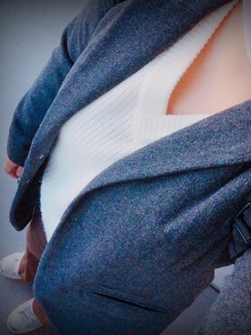 Rinさん（レディース・160cm）の冬コーディネート