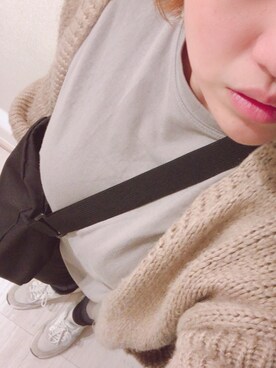 「reca（レカ）のアイテム（チュニック）」を使った、Rinさん（レディース・160cm）の冬コーディネート