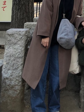 「Ifuru（イフル）のアイテム」を使った、Rinさん（レディース・160cm）の冬コーディネート