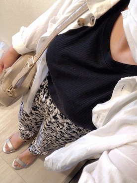 「Coo+i（クーイ）のアイテム」を使った、Rinさん（レディース・160cm）の夏コーディネート