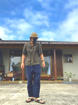 kuさん（メンズ・179cm）の春コーディネート