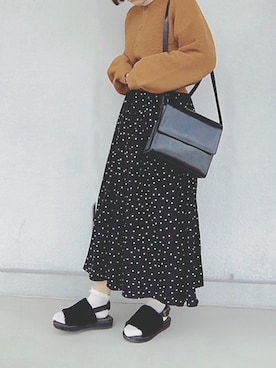 「cepo（セポ）のアイテム」を使った、𝘼 𝙆 𝙄さん（レディース・149cm）の冬コーディネート