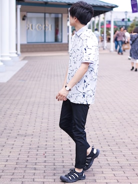 「HARUSAKU CC」｜GPさん（メンズ・163cm）の夏コーディネート