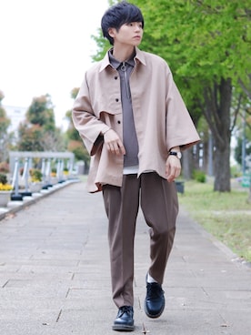 GPさん（メンズ・163cm）の春コーディネート