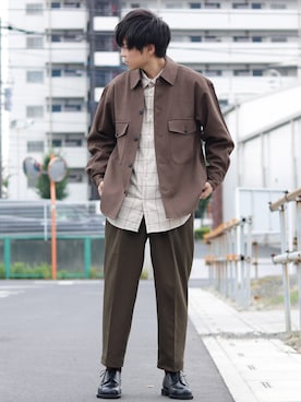 GPさん（メンズ・163cm）の秋コーディネート
