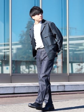 GPさん（メンズ・163cm）の冬コーディネート